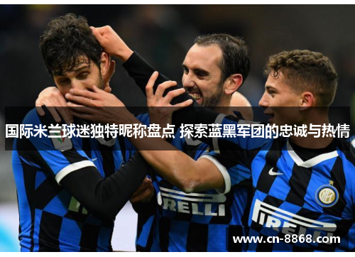 国际米兰球迷独特昵称盘点 探索蓝黑军团的忠诚与热情