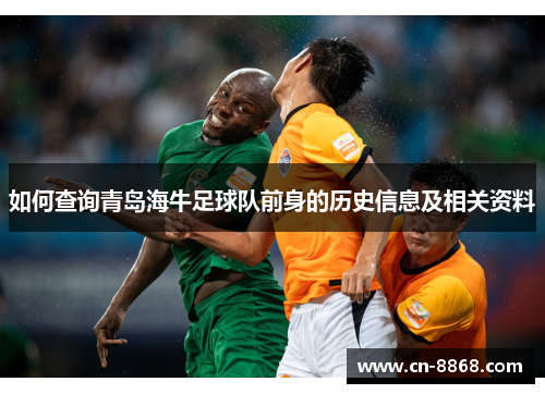 如何查询青岛海牛足球队前身的历史信息及相关资料